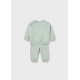 Mayoral Ecofriends Βρεφικό Σετ Φουτεράκι Και Παντελονάκι 2 τμχ Μέντα 26-01898-070