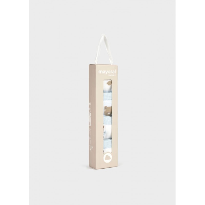 Mayoral Βρεφικά Σετ Καλτσάκια 4 τμχ Σιέλ 26-09049-037