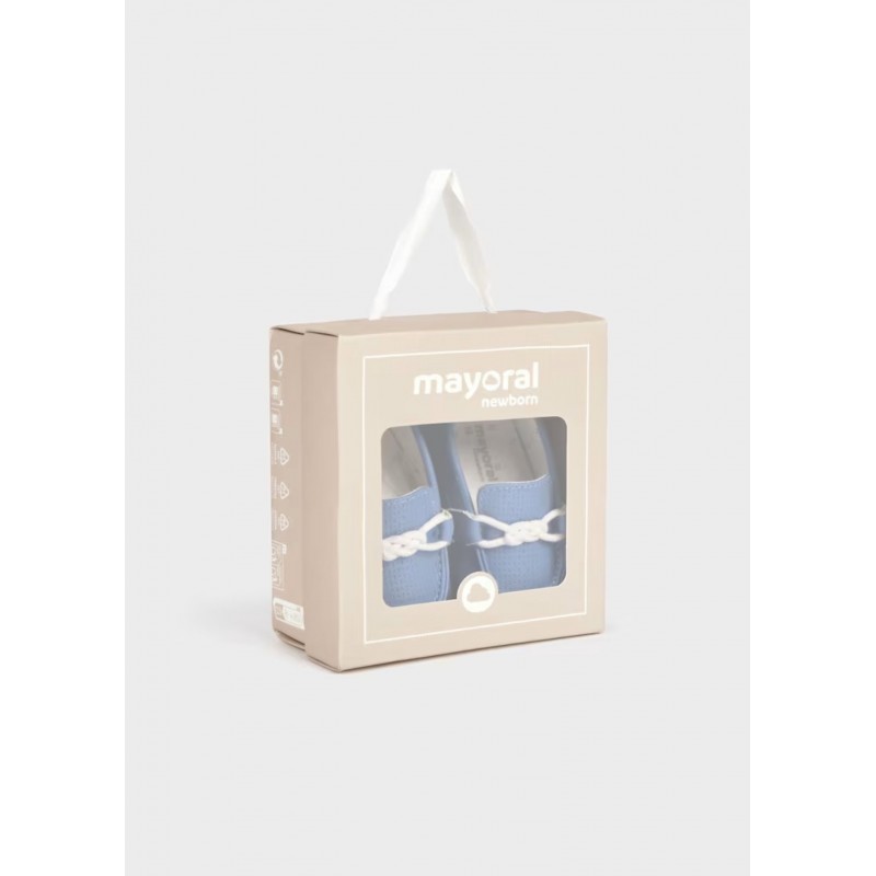 Mayoral Ecolife Βρεφικά Παπουτσάκια Μοκασίνια Θαλασσί 26-09083-092