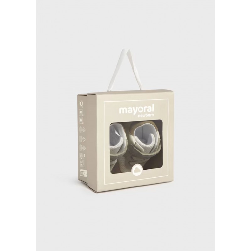 Mayoral Ecolife Βρεφικά Αθλητικά Παπουτσάκια Μπεζ 26-09087-021