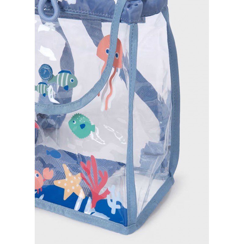 Mayoral Βρεφικό Διαφανές Σακίδιο Για Παραλία Βασιλικό Μπλέ 26-09088-054