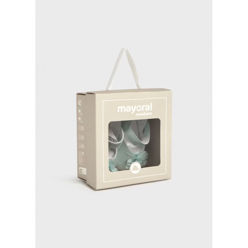 Mayoral Ecofriends Βρεφικές Μπαρέτες Με Λουλούδι Άκουα 26-09091-082