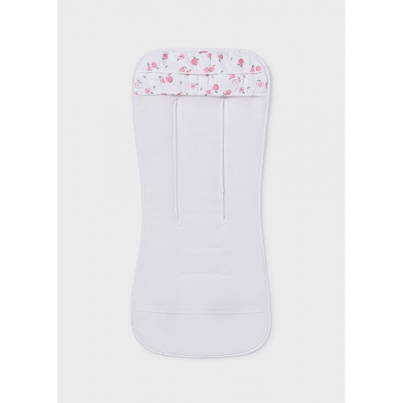 Mayoral Better Cotton Κάλυμμα Καροτσιού Ροζέ 26-09124-095