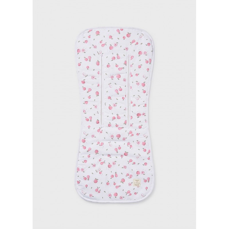 Mayoral Better Cotton Κάλυμμα Καροτσιού Ροζέ 26-09124-095