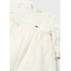 Mayoral Φορεμα τουλι με κεντημα εκρου 13-02855-024