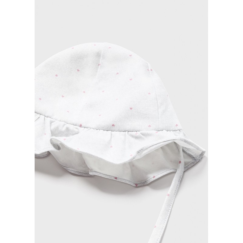 Mayoral Φορμάκι Κοντό Από Βιώσιμο Βαμβάκι Με Καπέλο Πουά 23-01604-018