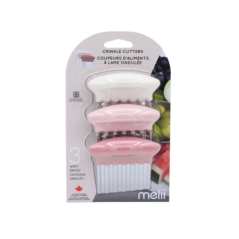 Melii Crinkle Cutters Blush