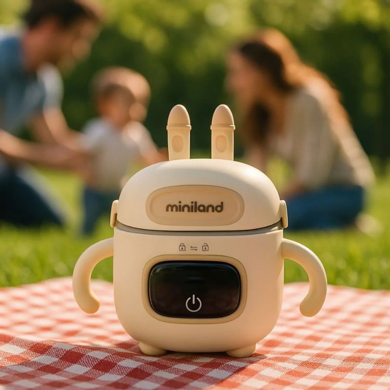 Miniland Warmy Food On The Go Φορητός Θερμαντήρας Βρεφικού Φαγητού 400ml