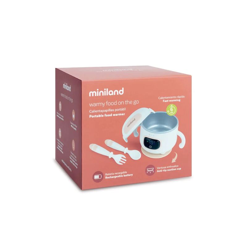 Miniland Warmy Food On The Go Φορητός Θερμαντήρας Βρεφικού Φαγητού 400ml