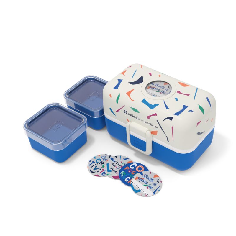 Monbento x Catimini Tresor Φαγητοδοχείο Bento Blue Terrazzo