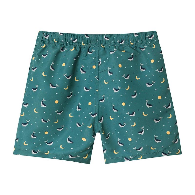 Monneka Μαγιό Βερμούδα Με UPF 50+ Teal Whale