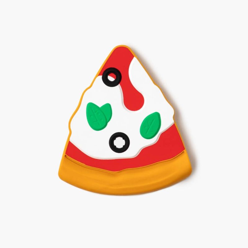 Muchmellow Σιλικονούχο Μασητικό Για 6+ Μηνών Pizza