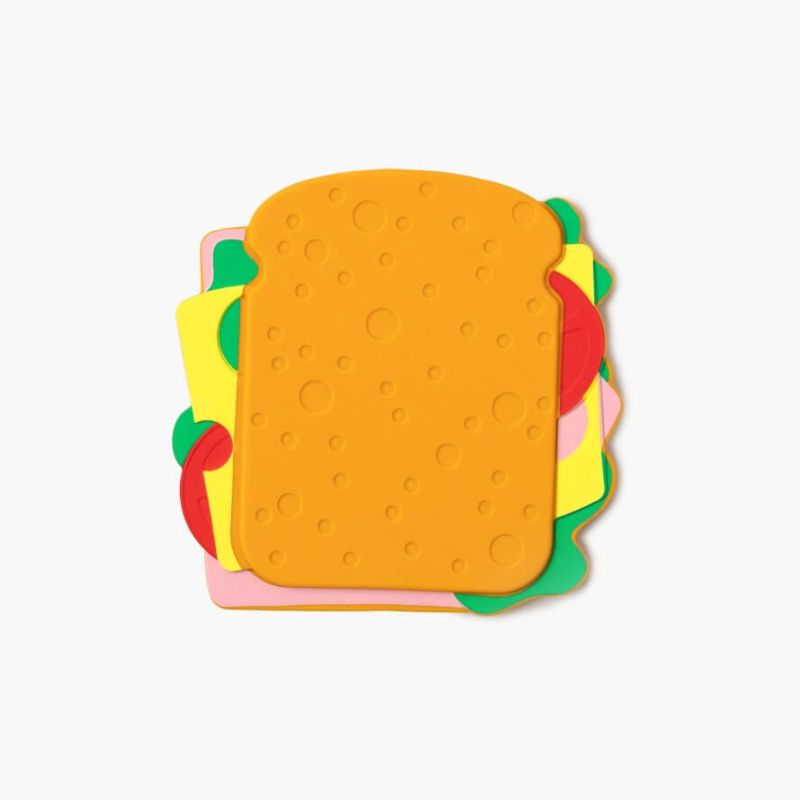 Muchmellow Σιλικονούχο Μασητικό Για 6+ Μηνών Sandwich