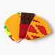 Muchmellow Σετ Σιλικονούχα Μασητικά 3 τμχ Για 6+ Μηνών Sandwich, Cioccolato & Crosata