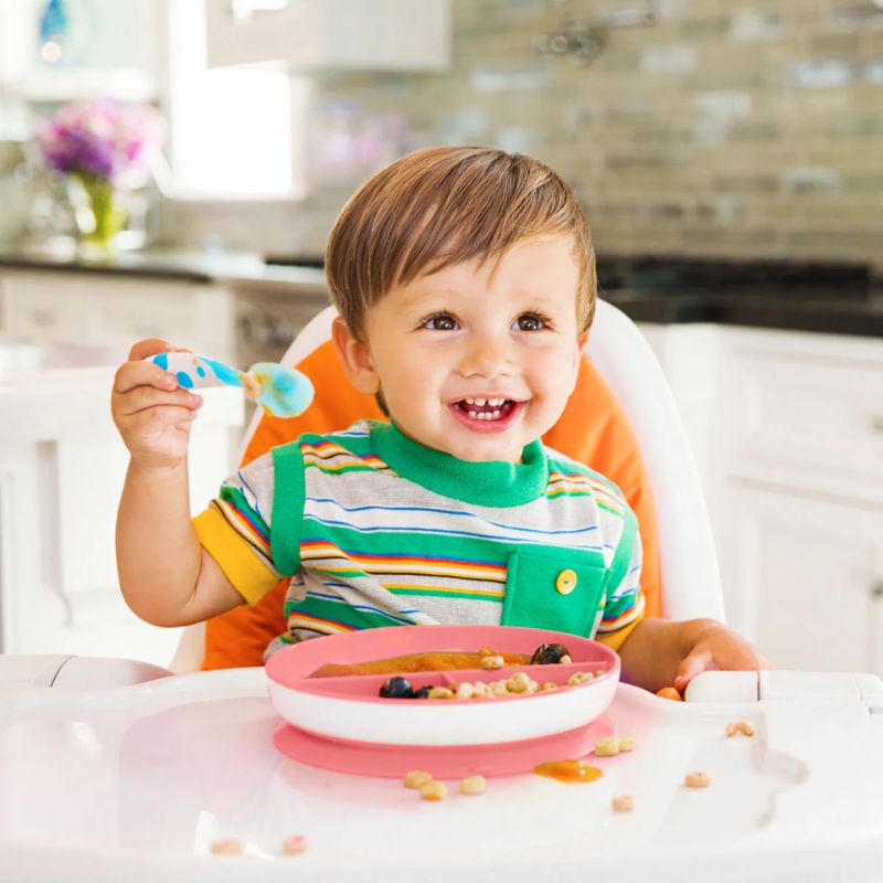 Munchkin Stay Put Παιδικό Πιάτο Με Βεντούζα 1 τμχ Για 6+ Μηνών Σε Διάφορα Χρώματα