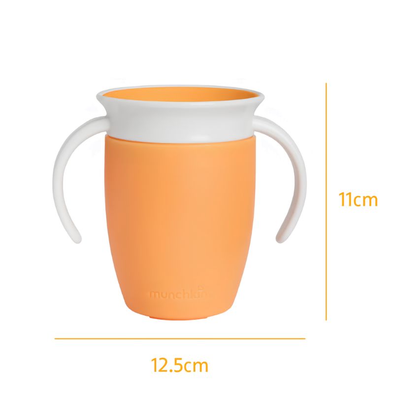 Munchkin Miracle 360° Sippy Cup Εκπαιδευτικό Ποτηράκι 296ml Orange