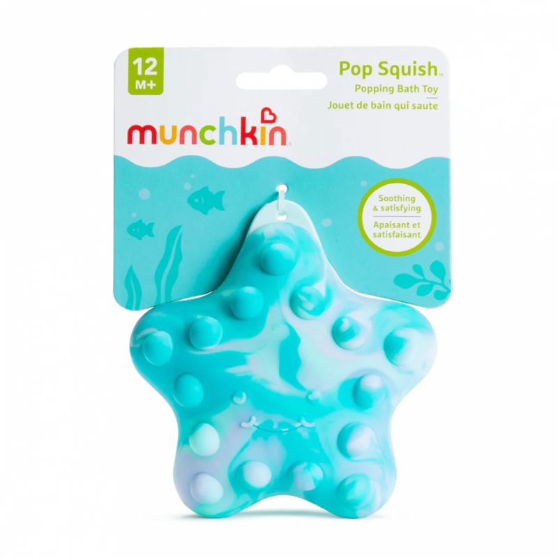 Munchkin Pop Squish Παιχνίδι Για Το Μπάνιο Για 12+ Μηνών Σε Διάφορα Σχέδια