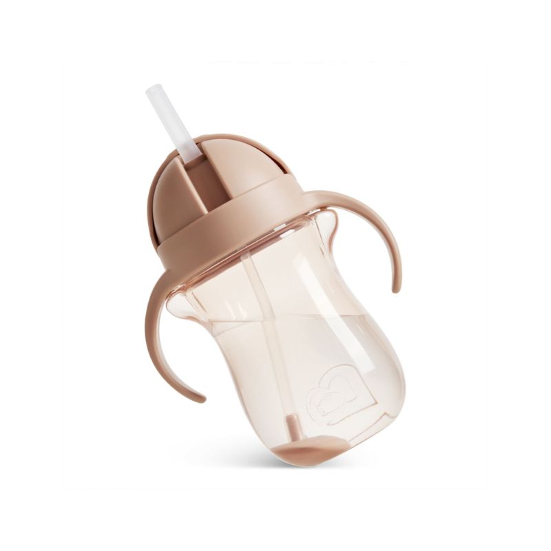 Munchkin Tip & Sip Ποτηράκι Με Λαβές Και Καλαμάκι Με Βαρίδιο Για 9+ Μηνών 296ml Dog