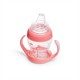 Munchkin Gentle Cup Ποτηράκι Με Μαλακό Στόμιο 4+ Μηνών 118ml Pink