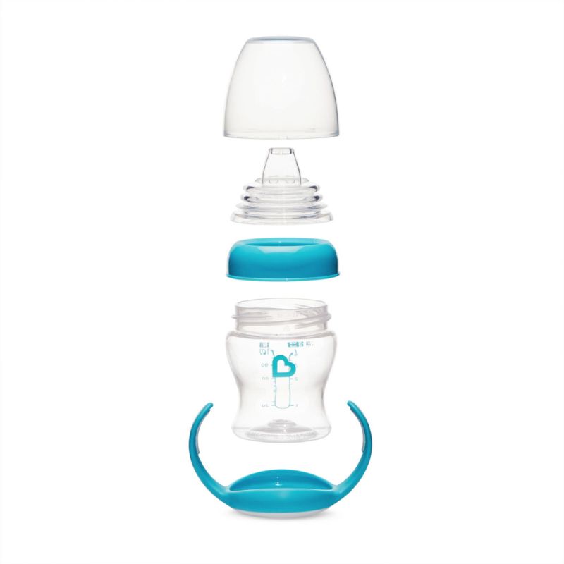 Munchkin Gentle Cup Ποτηράκι Με Μαλακό Στόμιο 4+ Μηνών 118ml Light Blue
