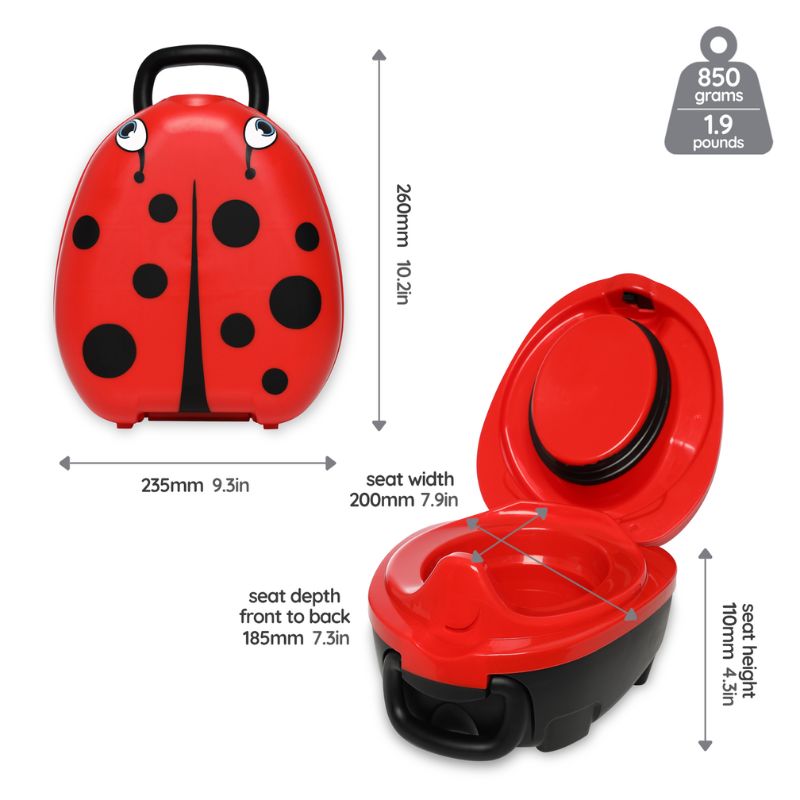 My Carry Potty Φορητό Γιογιό Ladybird