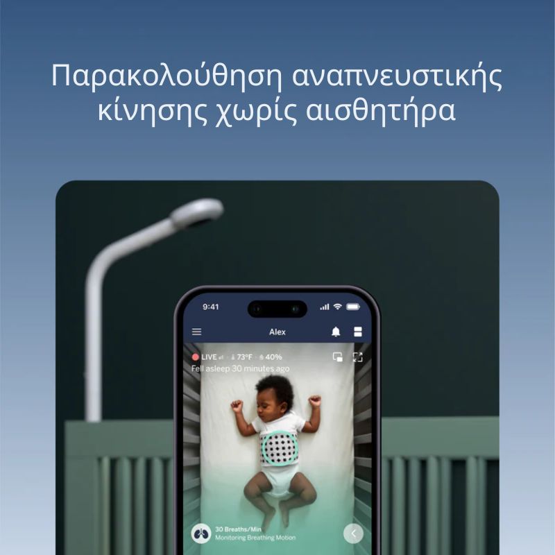 Nanit Pro Ενδοεπικοινωνία Με Κάμερα Και Βάση Δαπέδου