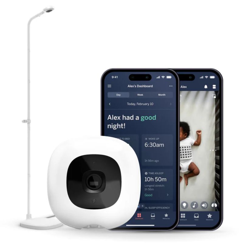 Nanit Pro Ενδοεπικοινωνία Με Κάμερα Και Βάση Δαπέδου