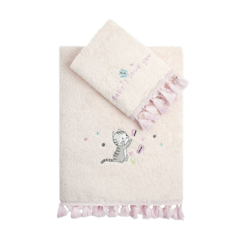 Nima Σετ Πετσέτες 30*50cm Και 70*140cm Baby Love