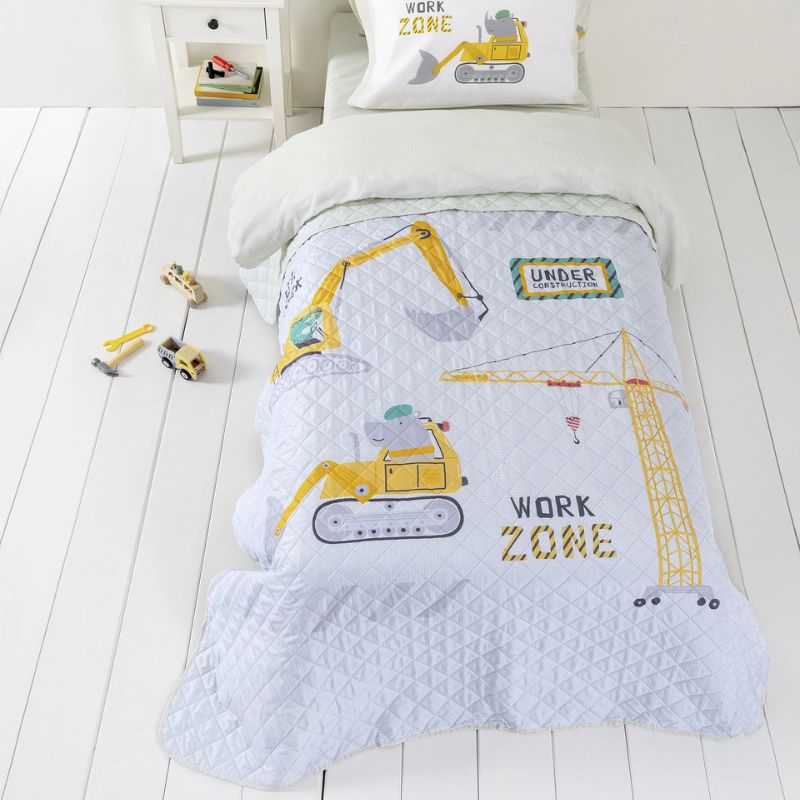 Nima Κουβερλί Για Ημίδιπλο 180cm*220cm Big Truck