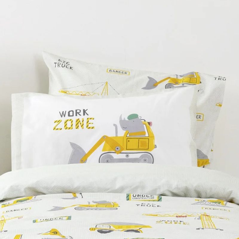 Nima Σετ Μαξιλαροθήκες 2 τμχ 52cm * 72cm Big Truck