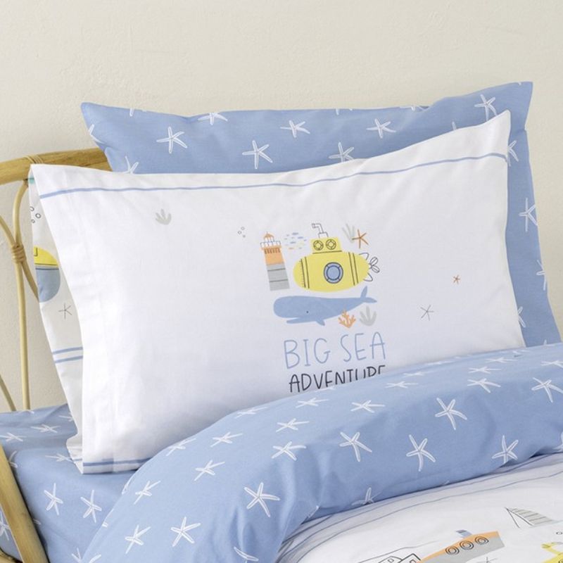 Nima Σετ Μαξιλαροθήκες 2 τμχ 52cm * 72cm Sea Adventure