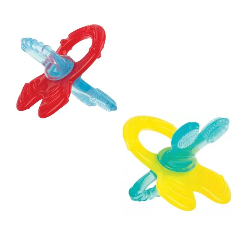 Nuby Chewbies Σιλικονούχο Μασητικό 1 τμχ Σε Διάφορα Χρώματα