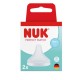 Nuk Perfect Match Σετ Σιλικονούχες Θηλές S 2 τμχ Για 0+ Μηνών