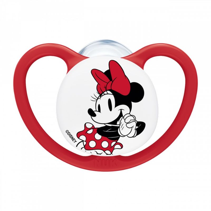 Nuk Perfect Match Air Disney Mickey Mouse Σιλικονούχα Πιπίλα Για 0-6 Μηνών Minnie