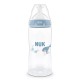 Nuk First Choice Πλαστικό Μπιμπερό Με Σιλικονούχα Θηλή Για 3+ Μηνών 300ml Whale