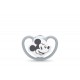 Nuk Disney Baby Space Mickey Πιπίλα Σιλικόνης 1 τμχ 6-18 Μηνών Σε Διάφορα Σχέδια