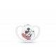 Nuk Disney Baby Space Mickey Πιπίλα Σιλικόνης 1 τμχ 6-18 Μηνών Σε Διάφορα Σχέδια