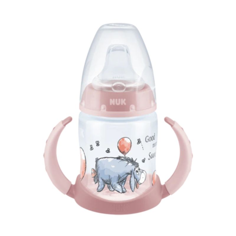 Nuk First Choice Disney Εκπαιδευτικό Μπιμπερό Με Ένδειξη Θερμοκρασίας 1 τμχ 150ml Για 6-18 Μηνών Σε Διάφορα Σχέδια