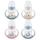 Nuk First Choice Disney Εκπαιδευτικό Μπιμπερό Με Ένδειξη Θερμοκρασίας 1 τμχ 150ml Για 6-18 Μηνών Σε Διάφορα Σχέδια