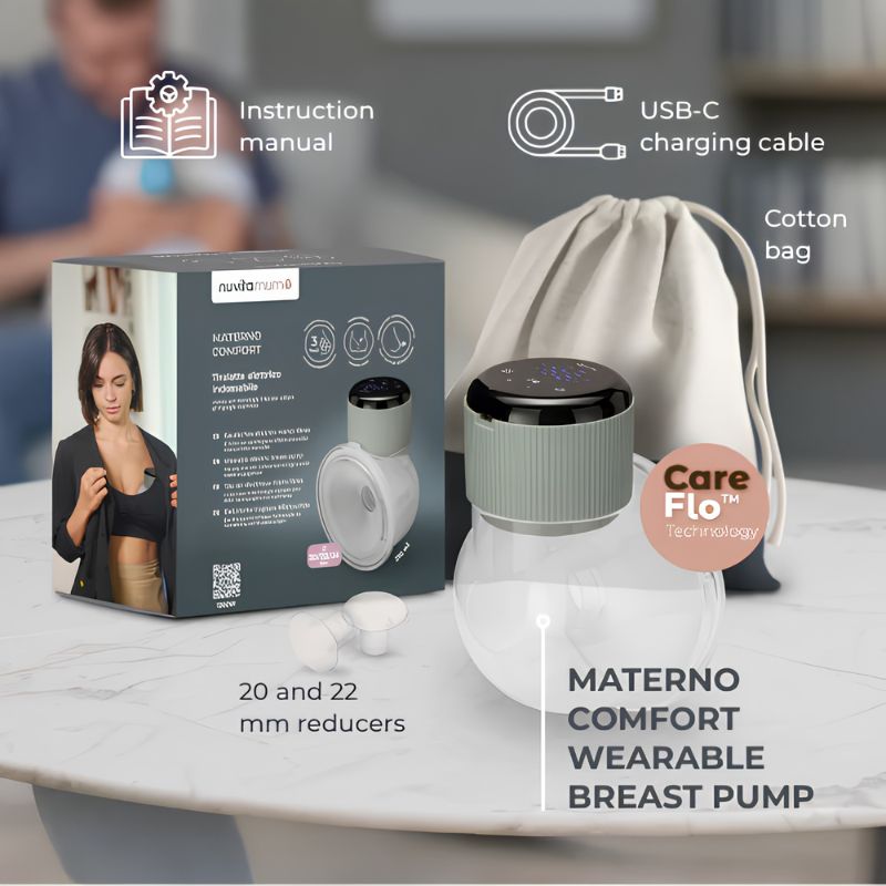 Nuvita Materno Comfort Φορητό Θήλαστρο 3 Φάσεων
