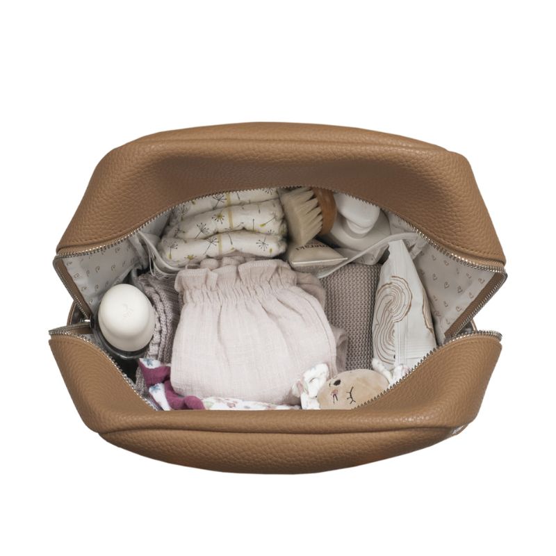 Pasito a Pasito Rucksack Τσάντα Backpack Με Αλλαξιέρα Icon Caramel