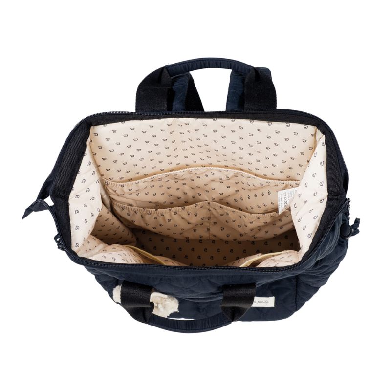 Pasito a Pasito Rucksack Τσάντα Backpack Με Αλλαξιέρα Paddington Black