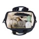 Pasito a Pasito Rucksack Τσάντα Backpack Με Αλλαξιέρα Paddington Black