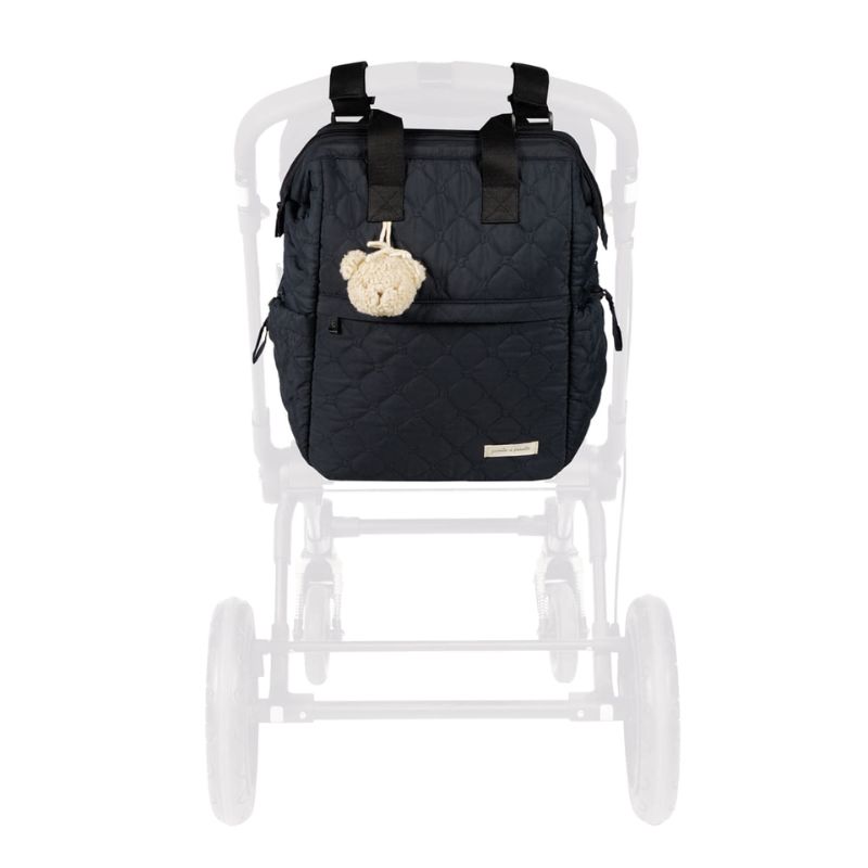 Pasito a Pasito Rucksack Τσάντα Backpack Με Αλλαξιέρα Paddington Black