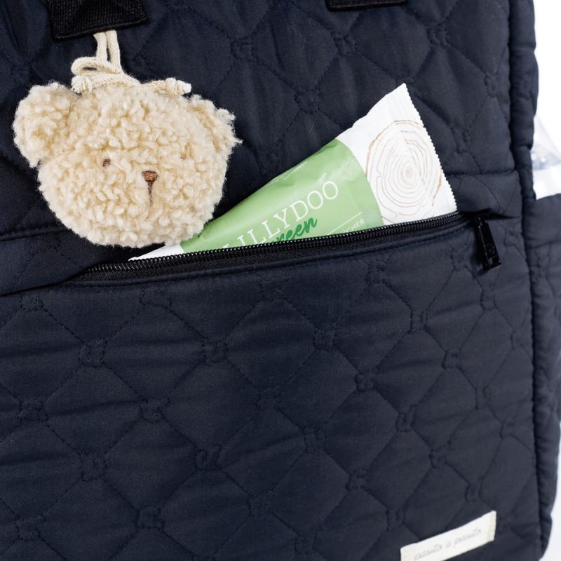 Pasito a Pasito Rucksack Τσάντα Backpack Με Αλλαξιέρα Paddington Black