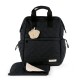 Pasito a Pasito Rucksack Τσάντα Backpack Με Αλλαξιέρα Paddington Black