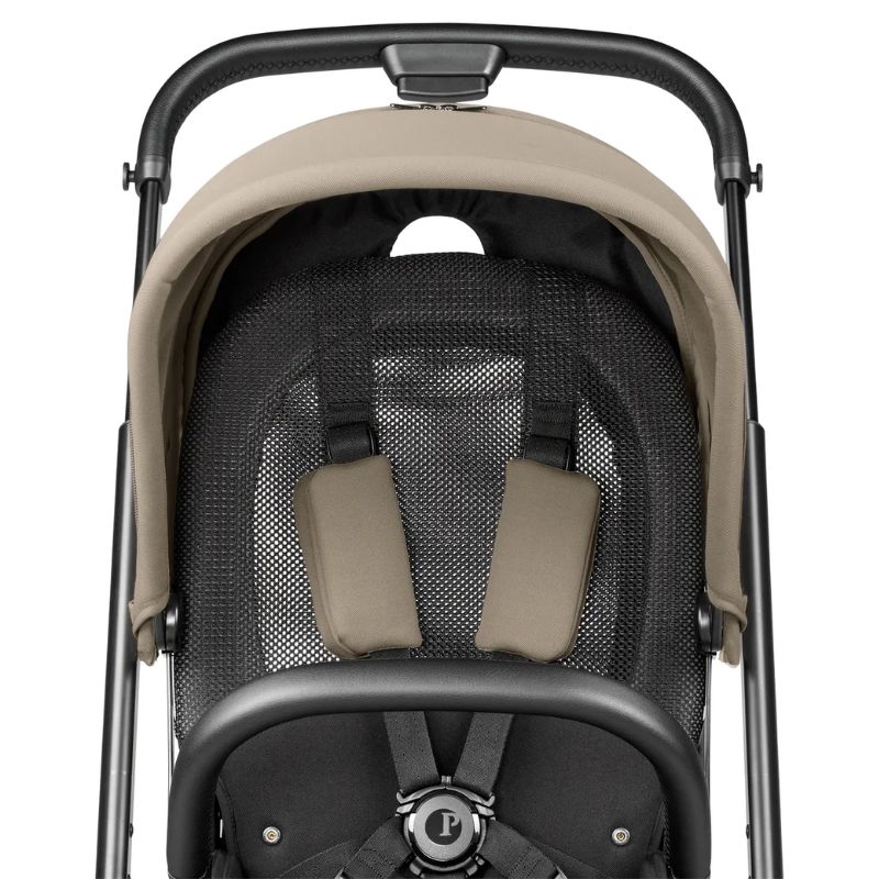 Peg Perego City Loop Βρεφικό Καρότσι Vanilla Blend Με Σκελετό True Black