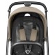 Peg Perego City Loop Βρεφικό Καρότσι Vanilla Blend Με Σκελετό True Black