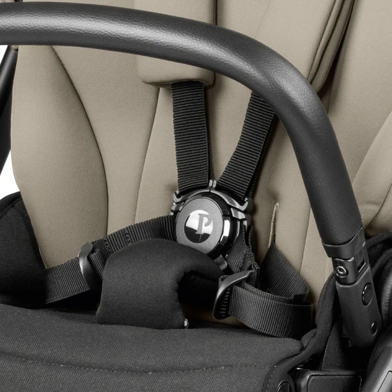 Peg Perego City Loop Βρεφικό Καρότσι Vanilla Blend Με Σκελετό True Black