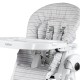 Peg Perego Prima Pappa Follow Me Κάθισμα Φαγητού Linear Grey